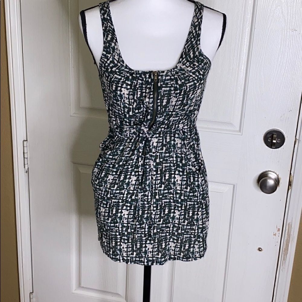 Poetry Sheath Dress with zipper front